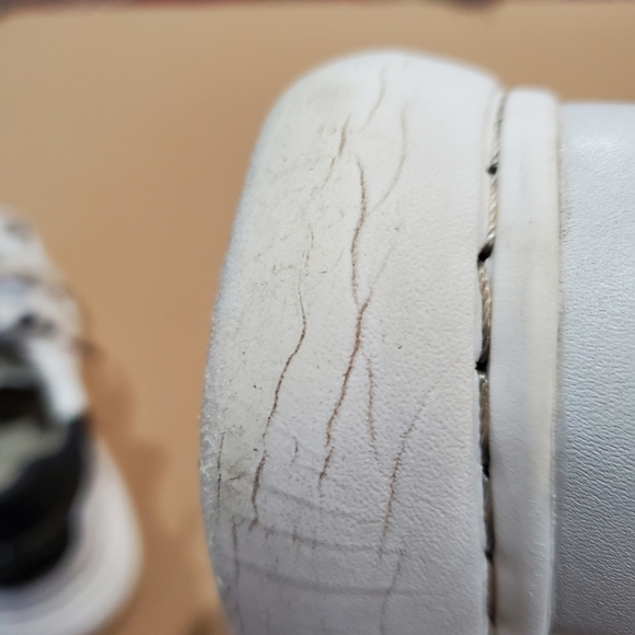 Kate Spade Polka Dot lace white sneakers Size 9.5 - Picture 6 of 11